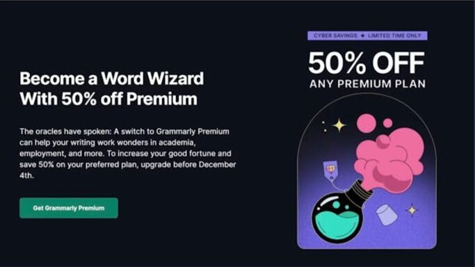 Grammarly Premium Black Friday Deals for Digital Marketers In Ghana