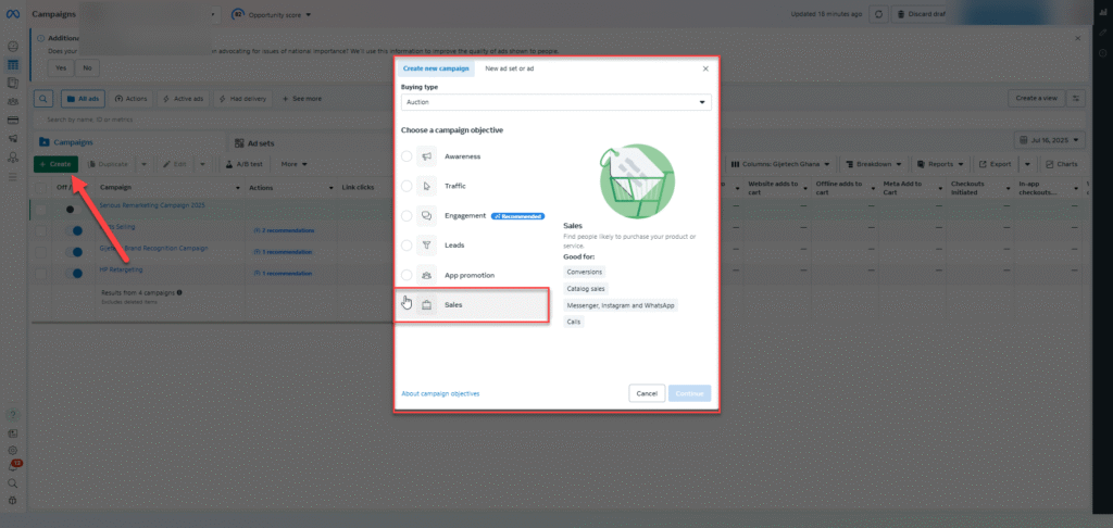 how to run Facebook Ads in Ghana